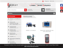 Tablet Screenshot of diolut.pl